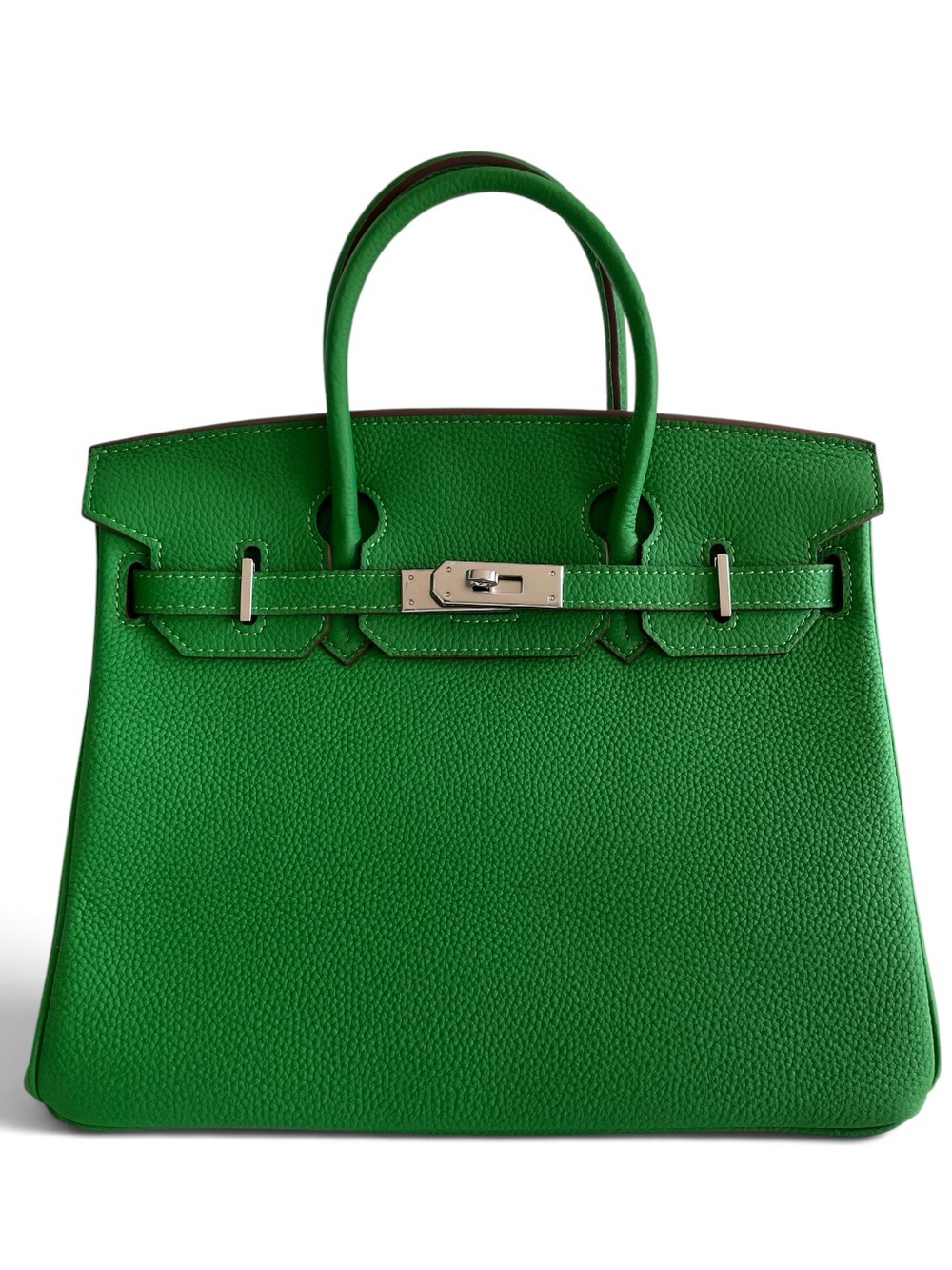 The Ellington 30 - Green - Top-Handle Satchel Bag